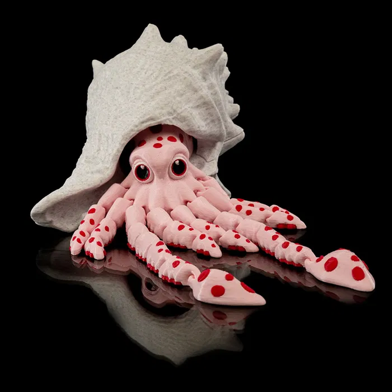 Articulated Squid | 3D Printer Model Files