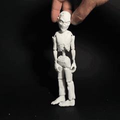 Articulated Zombie | 3D Printer Model Files
