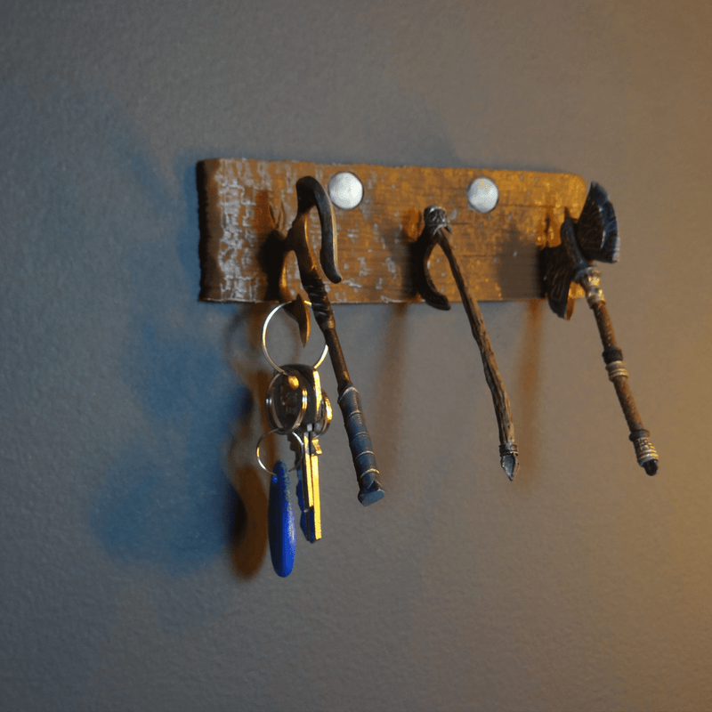 Axe Viking Key Holder | 3D Printer Model Files