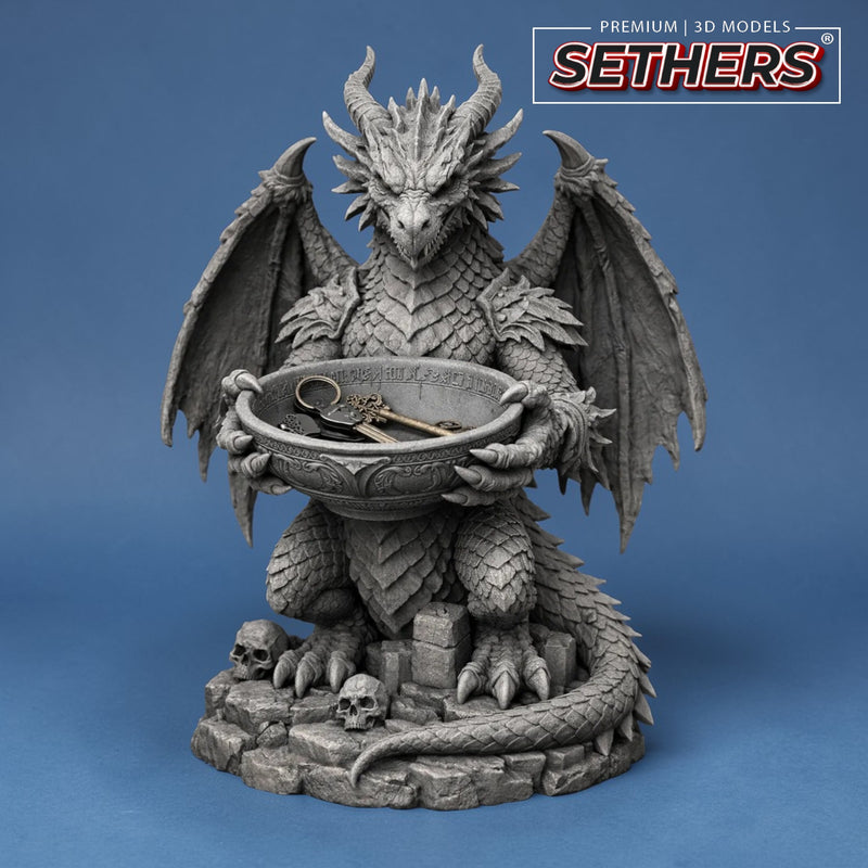 Dragon Catch-all | Best 3D Printing STL Model Files