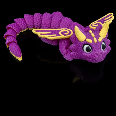 Baby Dragon | Articulated Flexi | 3D Printer Model Files
