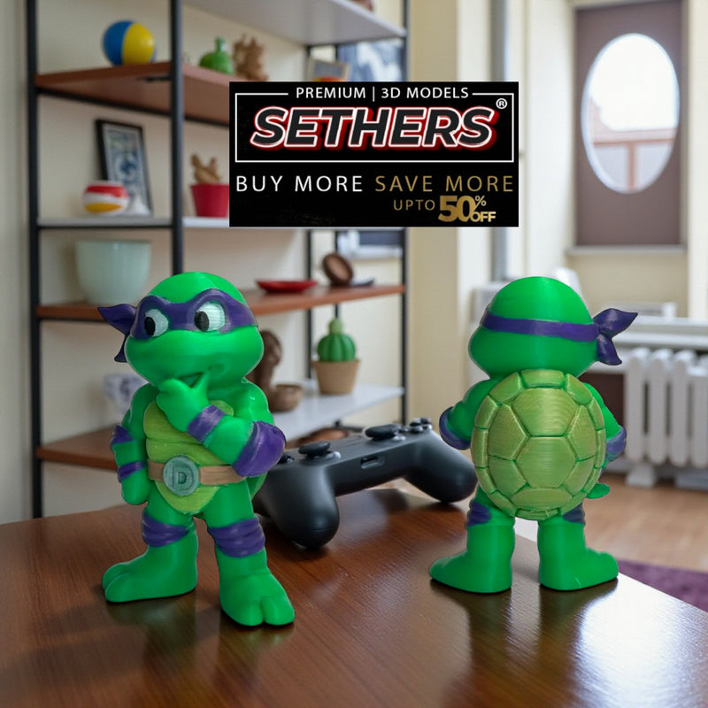 Donatello | TMNT Teenage Mutant Ninja Turtles | 3D Printing Models