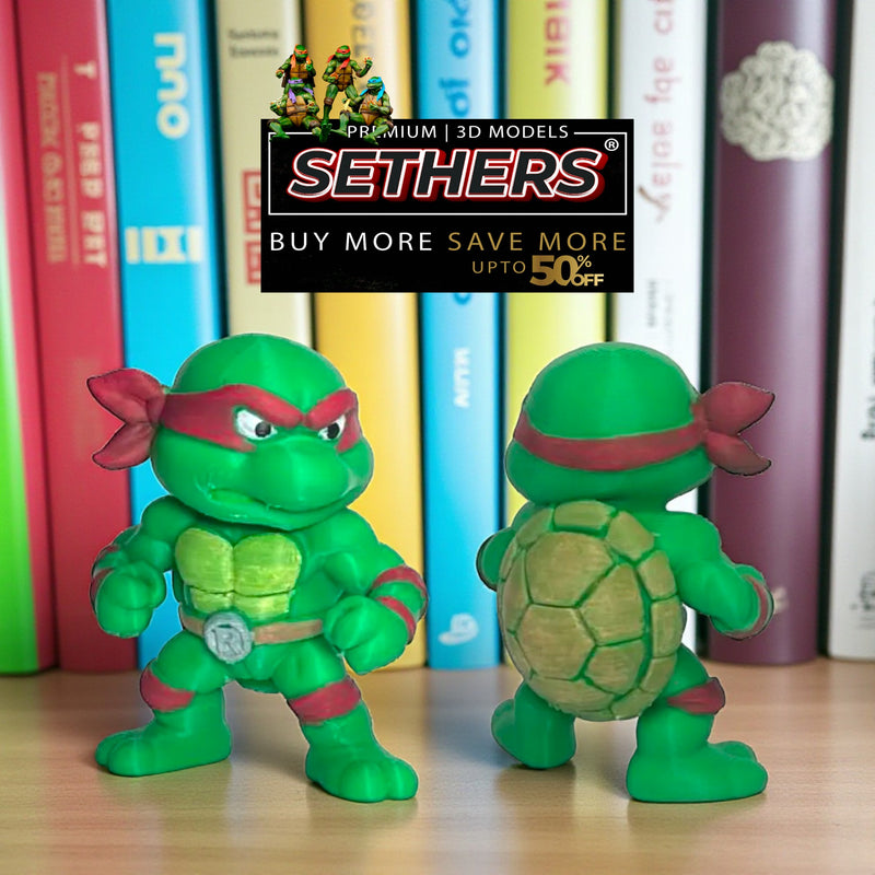 Raphael | TMNT Teenage Mutant Ninja Turtles | 3D Printing Models