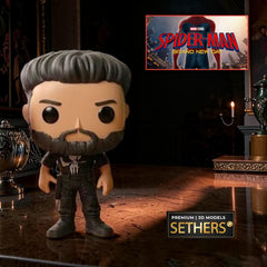 The Punisher | Funko Spider-Man Brand New Day | 3D Printing Models