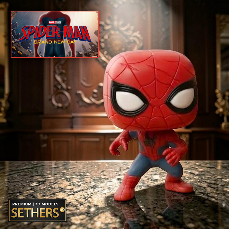 Spiderman | Funko Spider-Man Brand New Day | 3D Printing Models