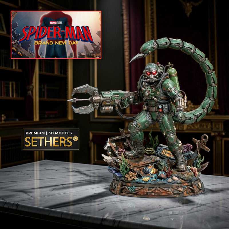 Scorpion Diorama | Spider-Man Brand New Day | 3D Printing Models