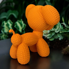 Balloon Dog | Knitted Crochet | 3D Printer Model Files