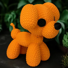 Balloon Dog | Knitted Crochet | 3D Printer Model Files