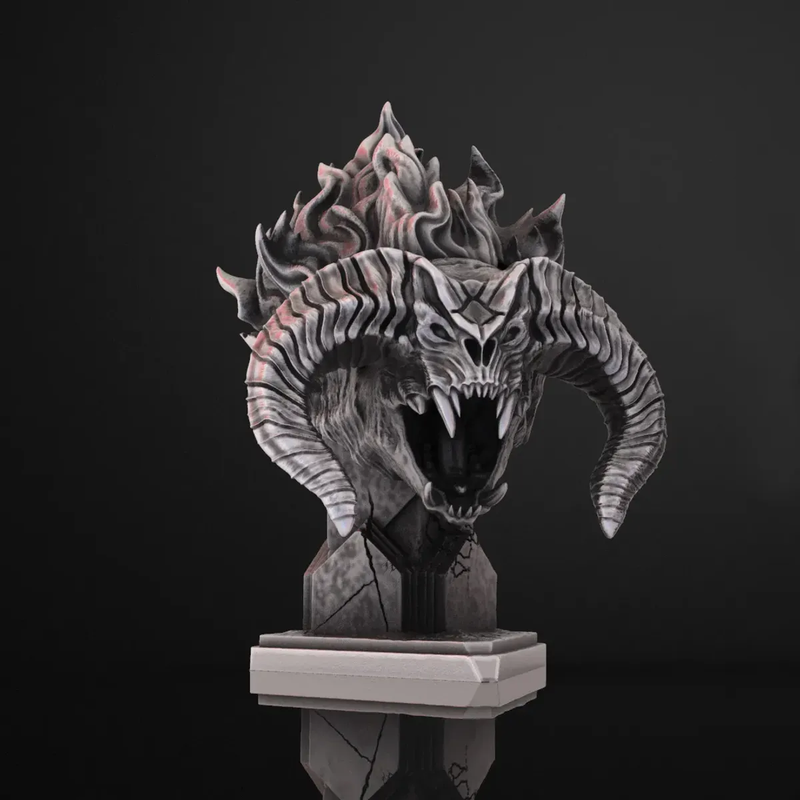 Balrog Bust | 3D Printer Model Files