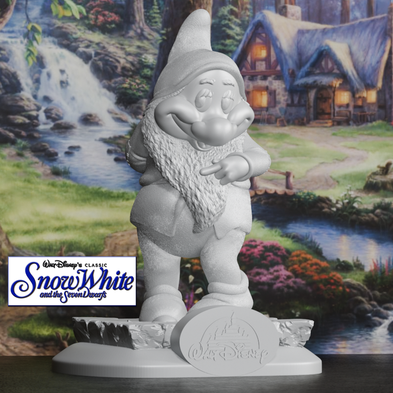 Bashful | Snow White and the Seven Dwarf's | 3D Printer Model Files