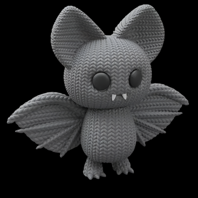 Bat | Crochet Knitted | 3D Printer Model Files