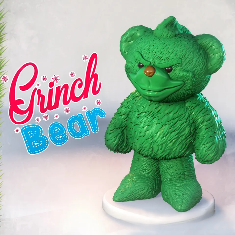 Bear | How the Grinch Stole Christmas | 3D Printer Model Files