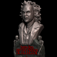 Beetlejuice Lies Here Statue | 3D Printer Model Files