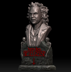 Beetlejuice Lies Here Statue | 3D Printer Model Files