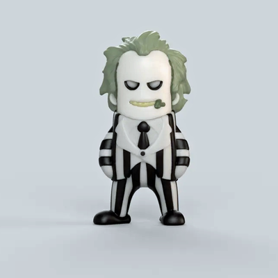Beetlejuice Mini Figure | 3D Printer Model Files