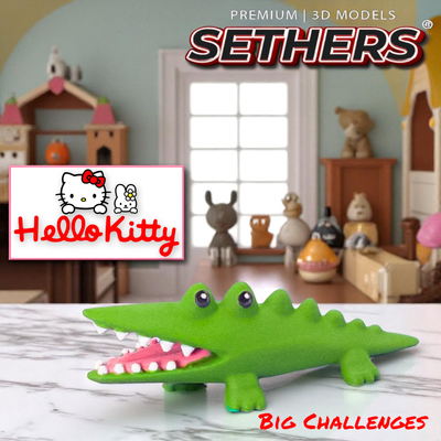 Big Challenges | Hello Kitty Friends Sanrio | 3D Printing Models STL