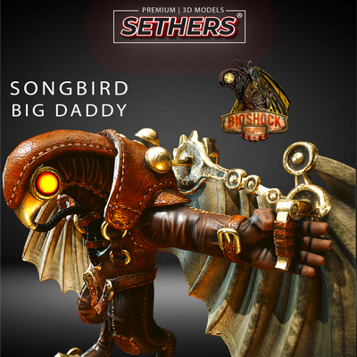 Big Daddy Songbird | Bioshock Infinite | 3D Printer Model Files