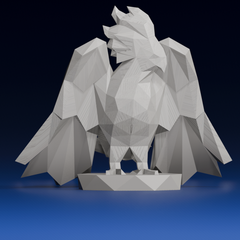 Bird Polygonal Sculpture | 3D Printer Model Files