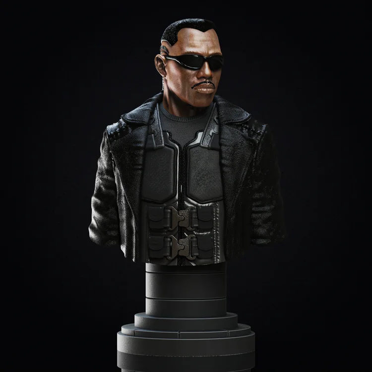 Blade Vampire Bust | Wesley Snipes | 3D Printer Model Files