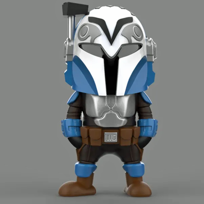 Bo Katan Mini Mandalorian | 3D Printer Model Files