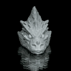 Boulder Dragon Keychain | 3D Printer Model Files