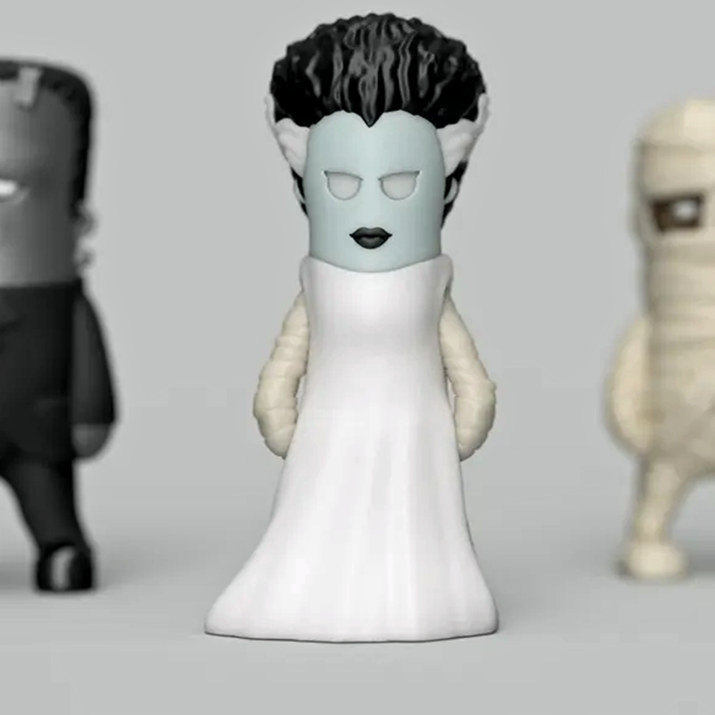 Bride of Frankenstein Mini Figure | 3D Printer Model Files