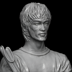 Bruce Lee | Yellow Suit | Dragon | 3D Printer Model Files