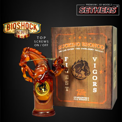 Bucking Bronco | Vigor Potion | Bioshock Infinite | 3D Printer Model Files