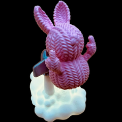 Bunny Rabbit with Jet Pack | Crochet Knitted | 3D Printer Model Files