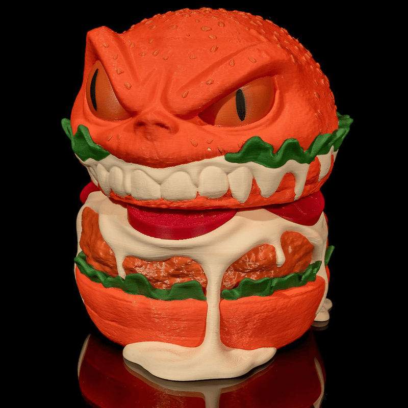 Burger Box Extra hot! | 3D Print Model