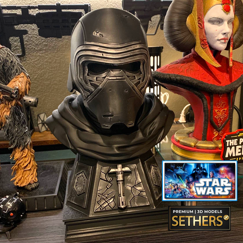 Kylo Ren Supreme Leader  Bust | Star Wars | 3D Printing Models