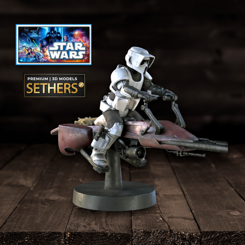 Scout Trooper | Star Wars | 3D Printing Models