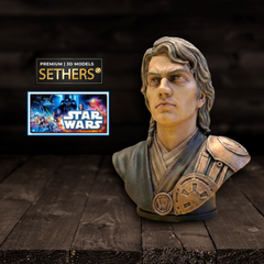 Anakin Skywalker Bust | Star Wars | 3D Printing Models