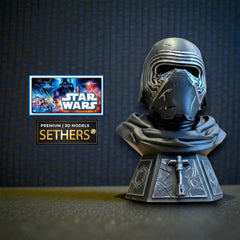Kylo Ren Supreme Leader  Bust | Star Wars | 3D Printing Models