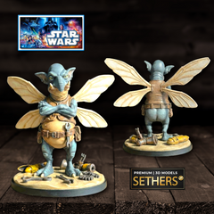 Watto the Toydarian Bust | Star Wars | 3D Printing Models