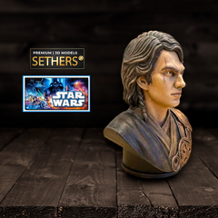Anakin Skywalker Bust | Star Wars | 3D Printing Models