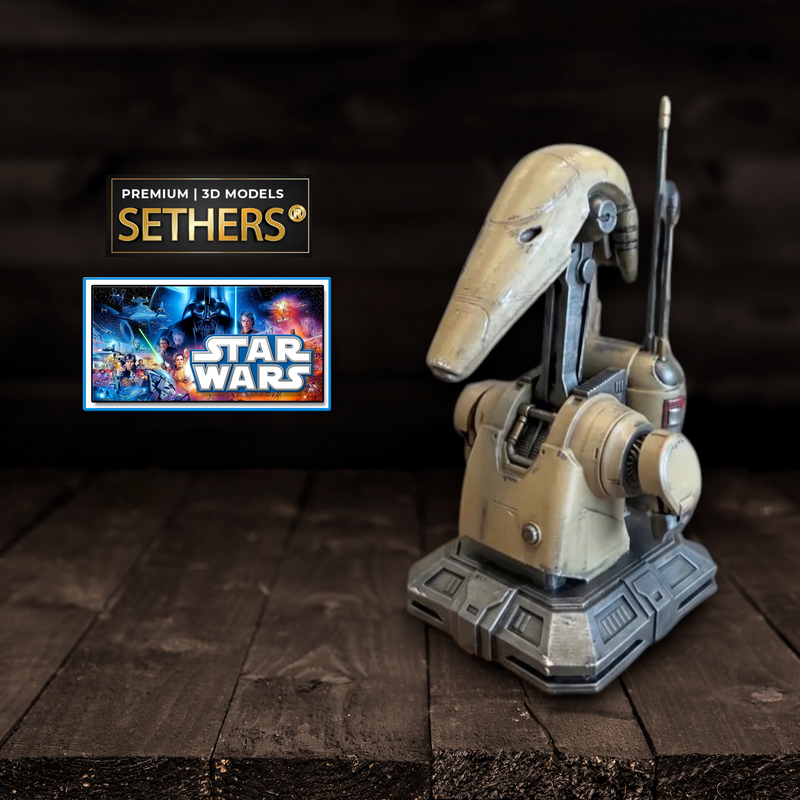 B1 Battle Droid  Bust | Star Wars | 3D Printing Models