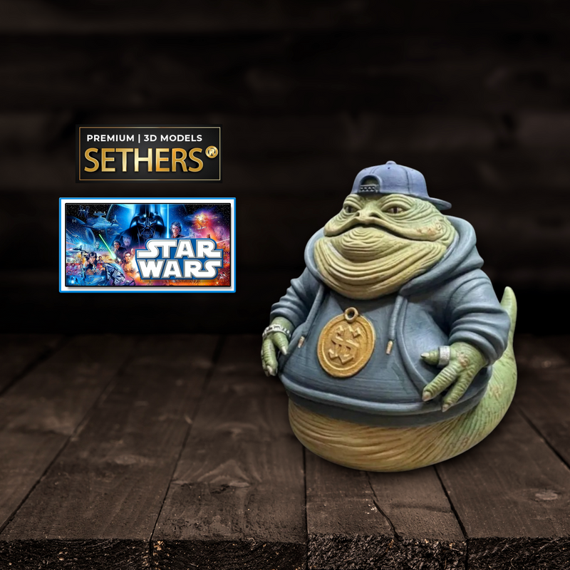 Jabba the Hutt Urban Bust | Star Wars | 3D Printing Models
