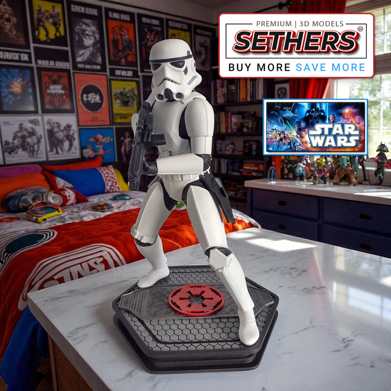 Stormtrooper | Star Wars | Best 3D Printing Model Files at Sethers