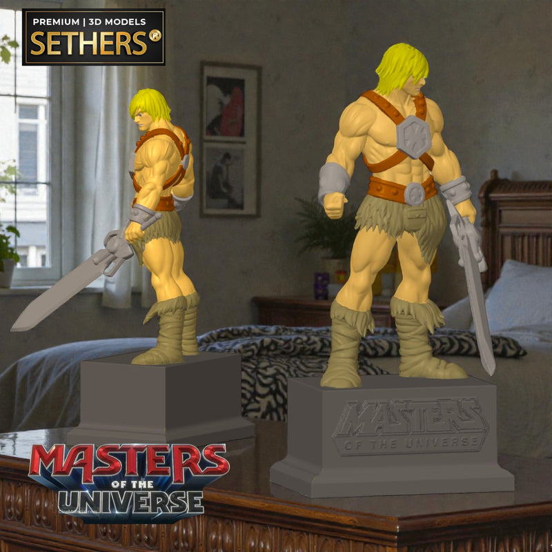 He-Man Sculpture | Masters of the Universe | 3D Printing Models