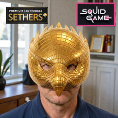 Squid Game Vip Eagle Mask | Move TV Props Cosplay | 3D Printing Models