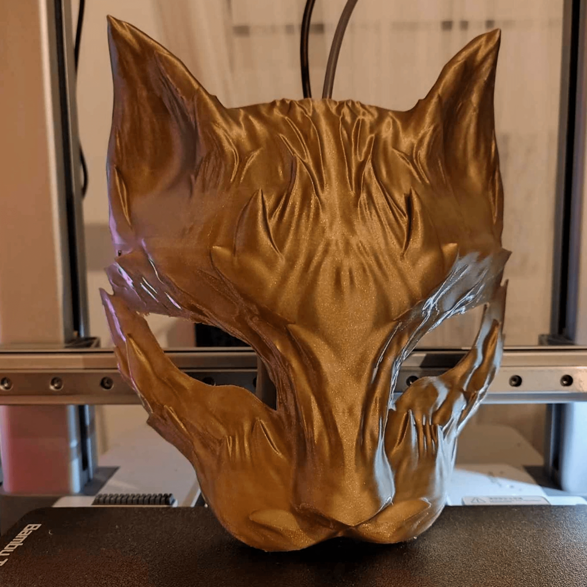Cat Mask v2 3D Printer Model Files