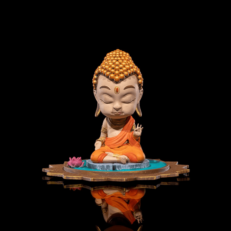 Chibi Buddha - Serenity on The Lotus Pond  | 3D Printer Model Files