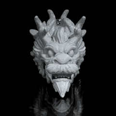 Chinese Dragon Keychain | 3D Printer Model Files