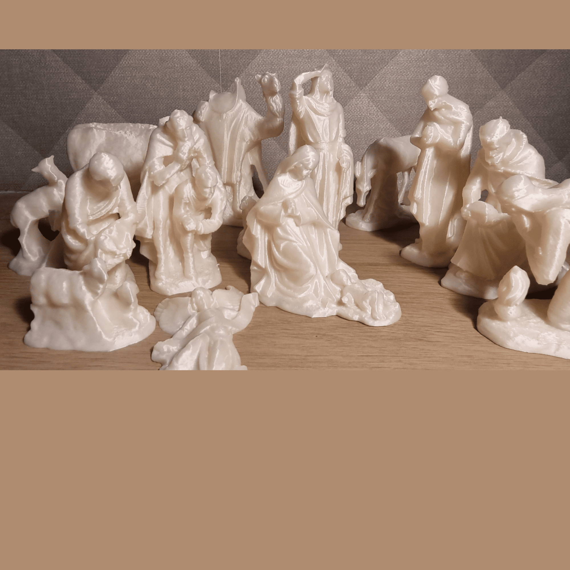 Nativity Modelbase Christmas Nativity Set | 3D Printer Model Files
