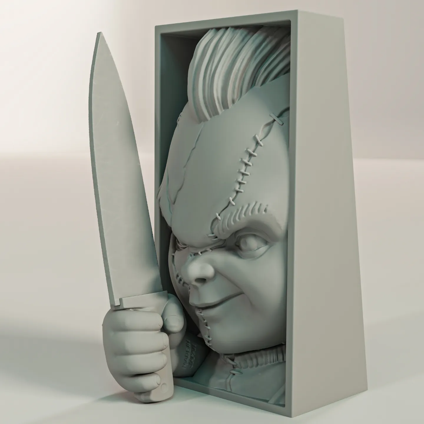 Chucky Child's Play Book Nook | 3D Printer Model Files