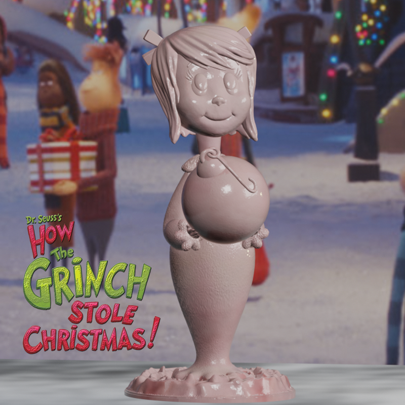 Cindy-Lou Who | How the Grinch Stole Christmas | 3D Printer Model Files