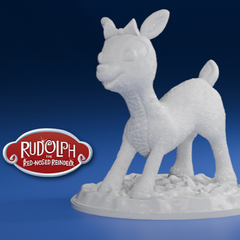 Clarise v2 | Rudolph the Red Nosed Reindeer | 3D Printer Model Files