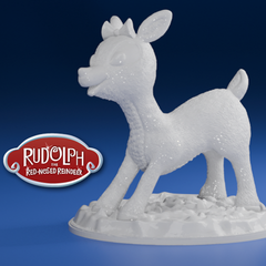 Clarise v2 | Rudolph the Red Nosed Reindeer | 3D Printer Model Files