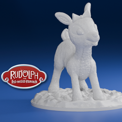 Clarise v2 | Rudolph the Red Nosed Reindeer | 3D Printer Model Files